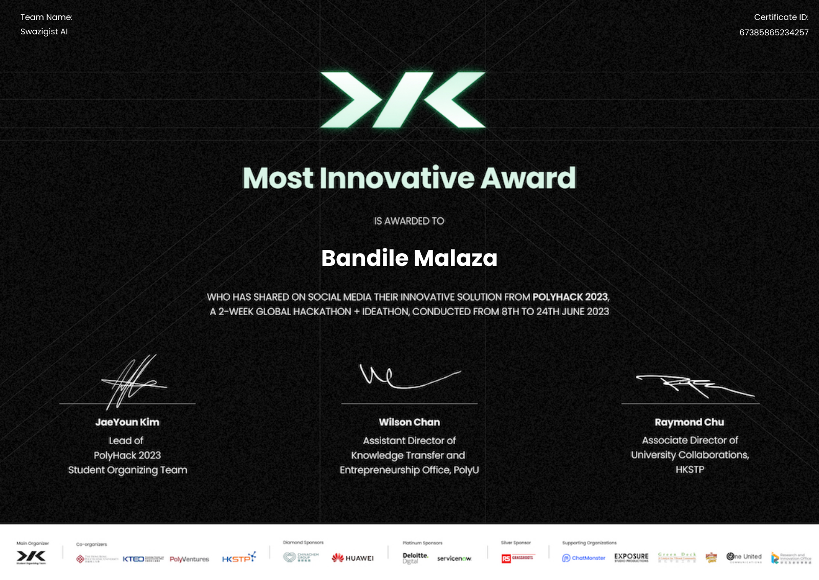 Certification 5